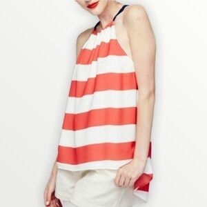 PAPER CRANE Striped Aster Top sz XS